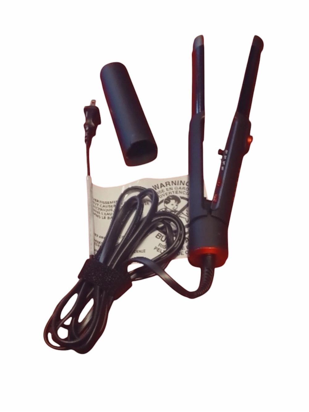 Tool Science All-In-One Convertible Styling Wand Curling Iron Hair Straightener